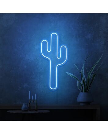 Brighten Your Space with Elegance: Cactus Mini LED Neon Sign for Home Decor, Office Accent, and Trendy Bar Ambiance.
