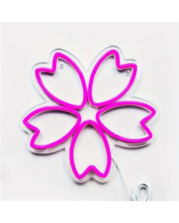 Add a Radiant Touch to Your Home, Bar, or Wedding with the Cherry Blossom LED Decorative Neon Sign.