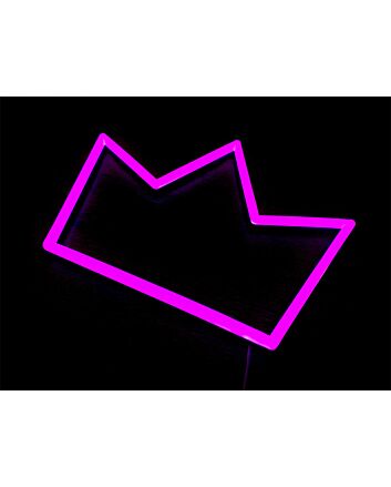 Light Up Your Kingdom: Crown LED Neon Sign for Weddings, Bars, and Majestic Home Decor