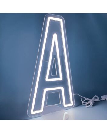Brighten Your Space: Personalize Your Office, Bar, or Wedding with Customized LED Neon Light Letter A LED Neon Sign