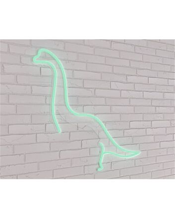 Brighten Your Space: Dino LED Neon Sign for Creative Home Decor, Playful Office Atmosphere, and Vibrant Party Themes
