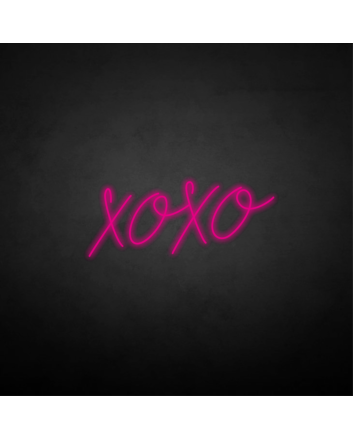 XOXO neon sign