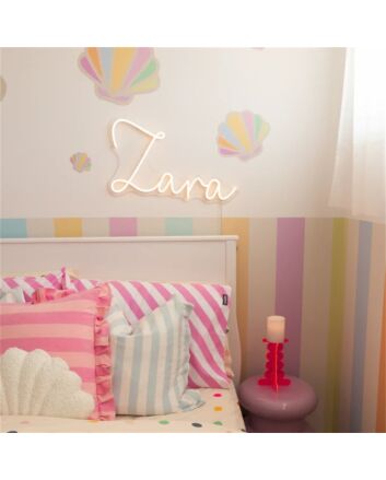 Brighten Up Your Home, Office, or Party Settings with the LED Neon Name Lara With Heart LED Neon Sign - Perfect for Creating a Warm Atmosphere!