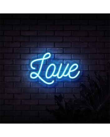Brighten Up Your Home, Office, or Wedding with the Romantic Glow of Love LED Neon Sign Sketch and Etch Us.