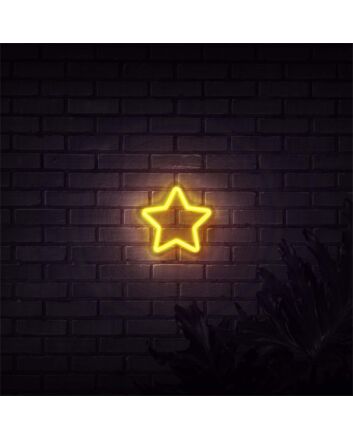 Brighten Your Festivities: Neon Christmas Star Sketch and Etch Us for Home, Office, and Holiday Celebrations.