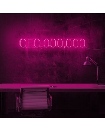 CEO Neon Sign