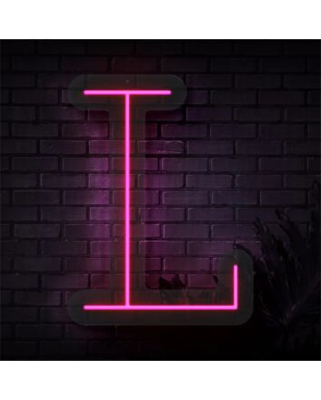 Brighten Your Special Occasions: Personalized Initial Letter L LED Neon Sign for Weddings, Parties, and Home Decor