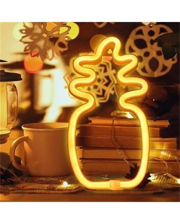 Brighten Up Your Space: Pineapple LED Neon Sign, Perfect for Home Decor, Trendy Office Vibes, and Vibrant Party Themes.