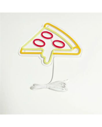 Brighten Up Your Kitchen, Bar, or Restaurant Ambiance with the Pizza LED Neon Sign.