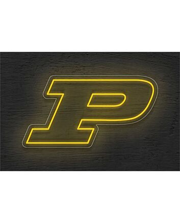 Brighten Your Purdue Spirit in Home, Office, and Game Day Gatherings with Purdue University LED Neon Sign.