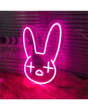 Brighten Up Your Space: Rabbit LED Neon Light for Unique Home Decor, Vibrant Office Ambiance, Trendy Store Displays, and Memorable Wedding or Party Highlights