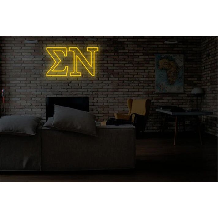 Brighten Up Your Home, Office, or Bar Ambiance with the Versatile Sigma Nu LED Neon Sign