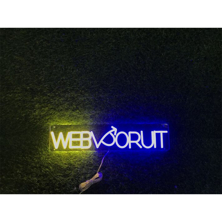 Elevate your home, office, and special events ambiance with Custom Web Voruit LED Neon Sign.