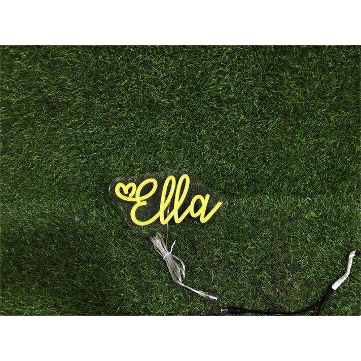 Bring Your Space to Life: Personalize Custom Ella LED Neon Sign for Home Decor, Stylish Offices, and Vibrant Event Highlights
