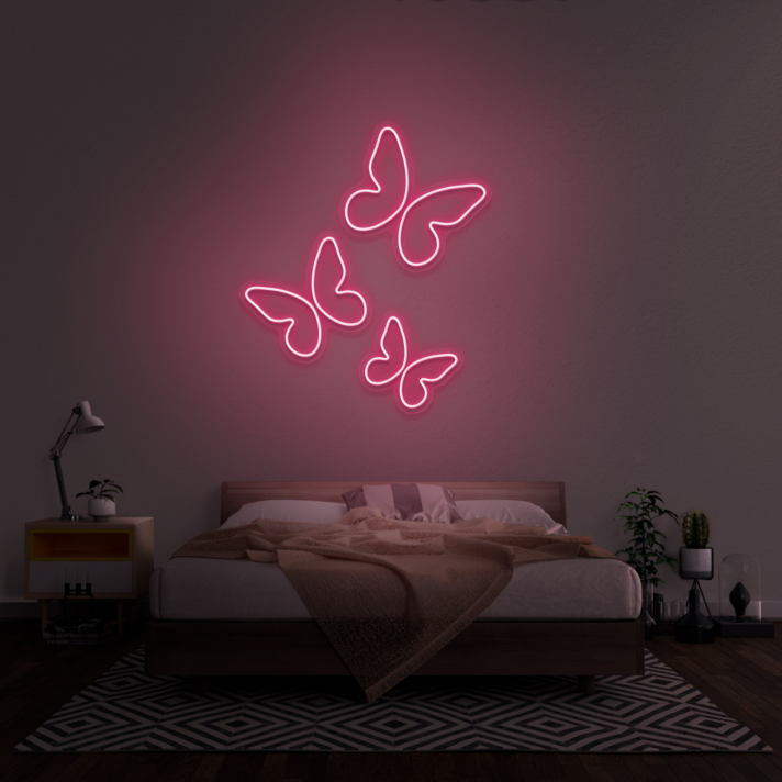 Butterflies Neon Sign