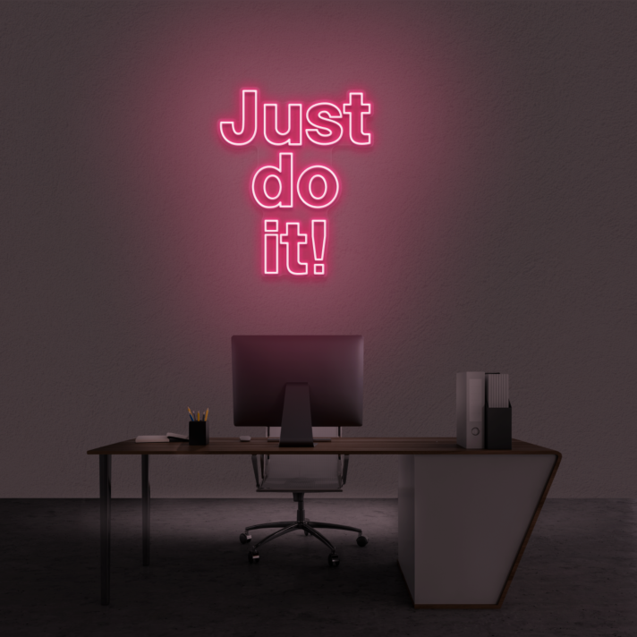 'Just Do It!' Neon Sign