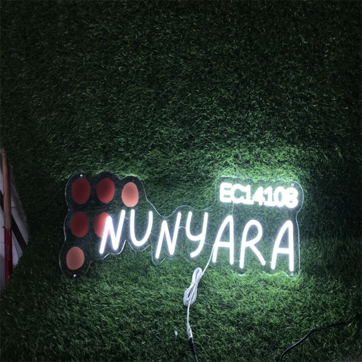 Nunyara EC14108 Custom LED Neon Sign: Brightening Weddings, Bars, and Home Spaces with Personalized Glow.