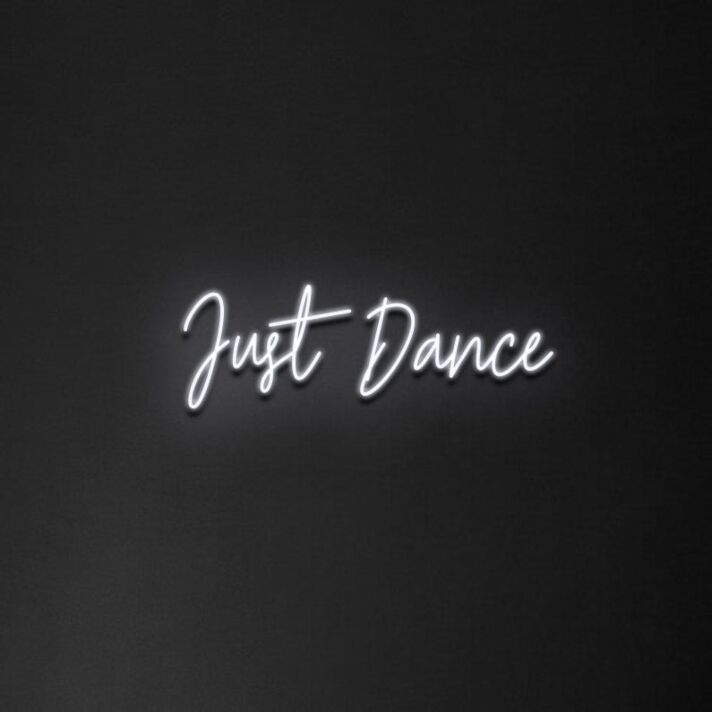 Just Dance Neon Sign