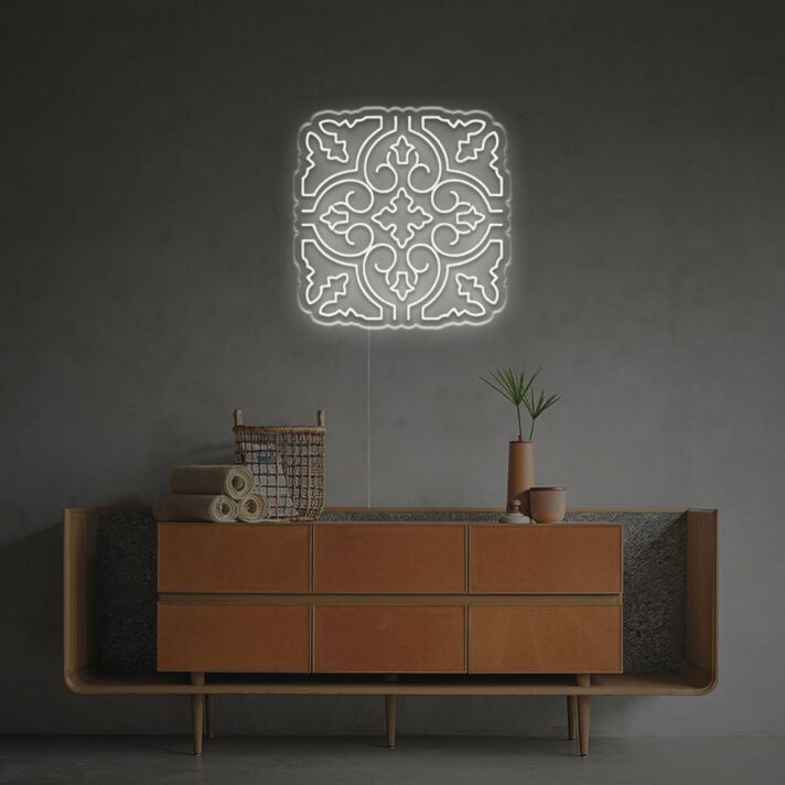 Brighten Up Your Space: Beautiful Tile LED Neon Sign for Home Decor, Bars, and Wedding Celebrations