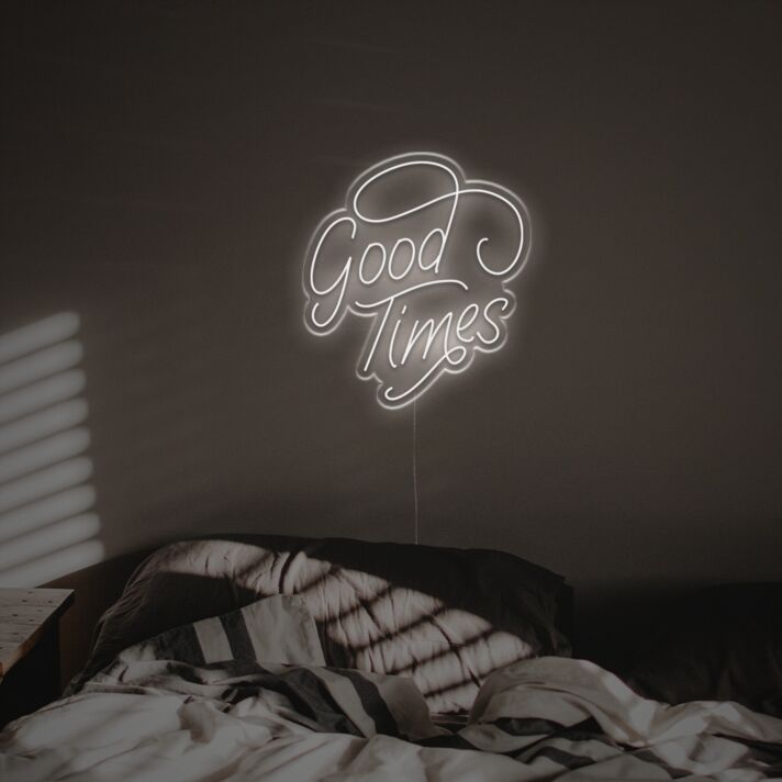 Brighten Up Your Bar, Office, and Special Celebrations with the Good Times LED Neon Sign.