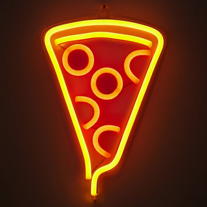 Pizza Party Neon Illumination