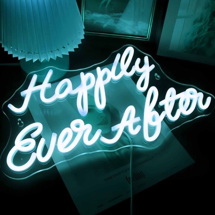 Happily Ever After Neon Sign