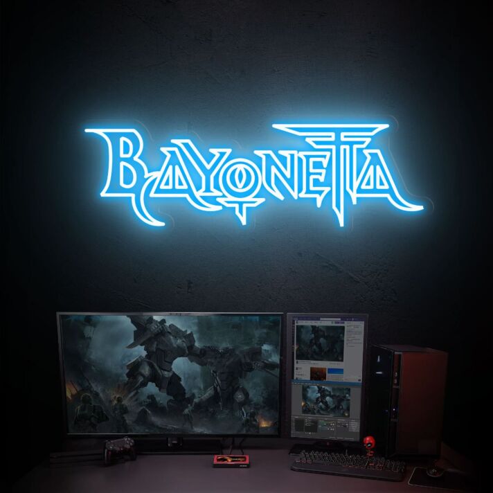 Elevate your gaming sanctuary or man cave with Bayonetta Art Led Neon Sign Wall Art - Perfect for Home Decor, Office Aesthetics, and Bar Ambiance.