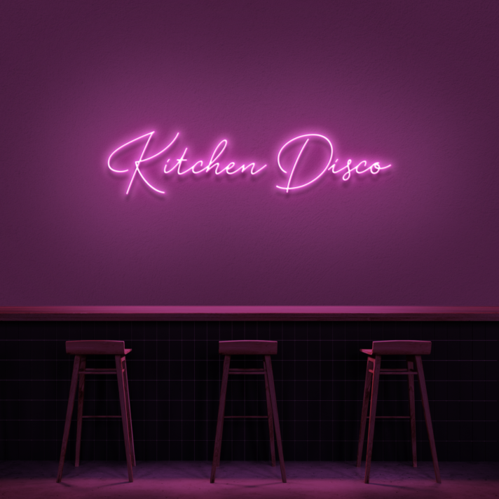 Kitchen Disco' Neon Sign