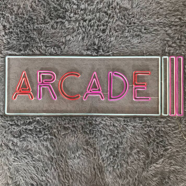 Level Up Your Entertainment Space: Perfect for Home, Bar, and Arcade with the Arcade Game Machine LED Neon Sign