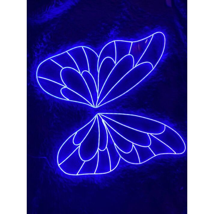 Brighten Your Space: Perfect for Weddings, Parties, and Home Decor - Butterfly Led Sign Neon Light Restaurant Decor Led Neon Sign.