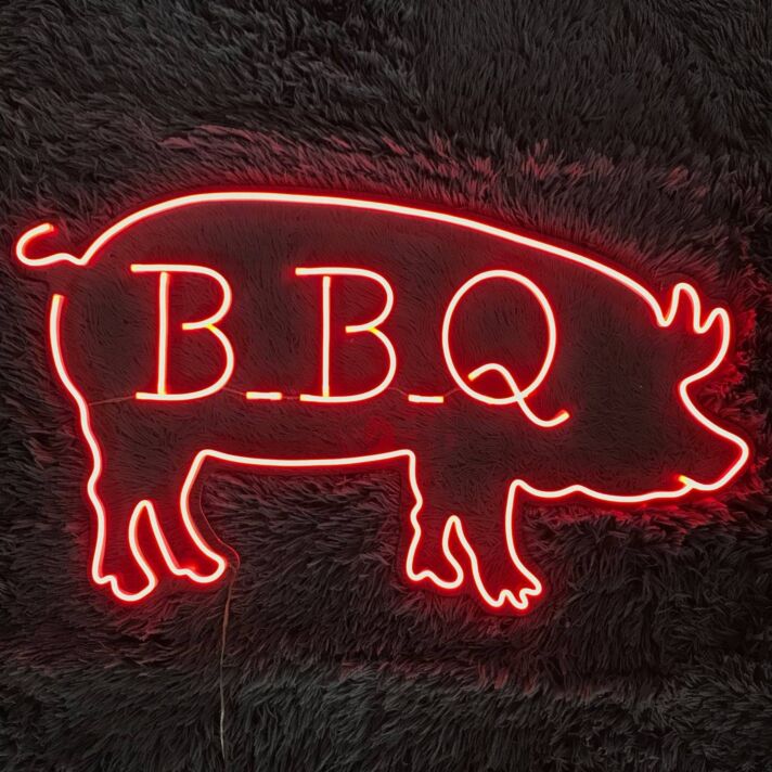 Add a Sizzling Touch to Your BBQ Nights, Parties, and Restaurant Ambiance with the Custom Grill BBQ Neon Light.
