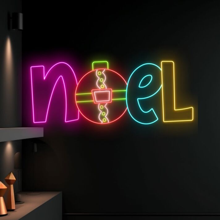 Noel Led Neon Sign Christmas Decor