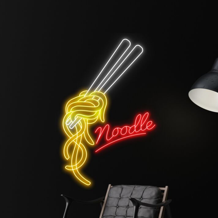 Noodle Led Neon Sign Restaurant Noodle Decor