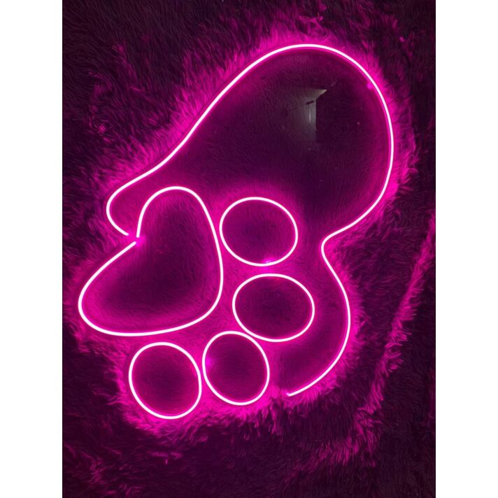 Pet Spa Welcome Decor Led Sign Dog Cat Spa Decor Led Neon Sign Dog Cat Spa Led Light