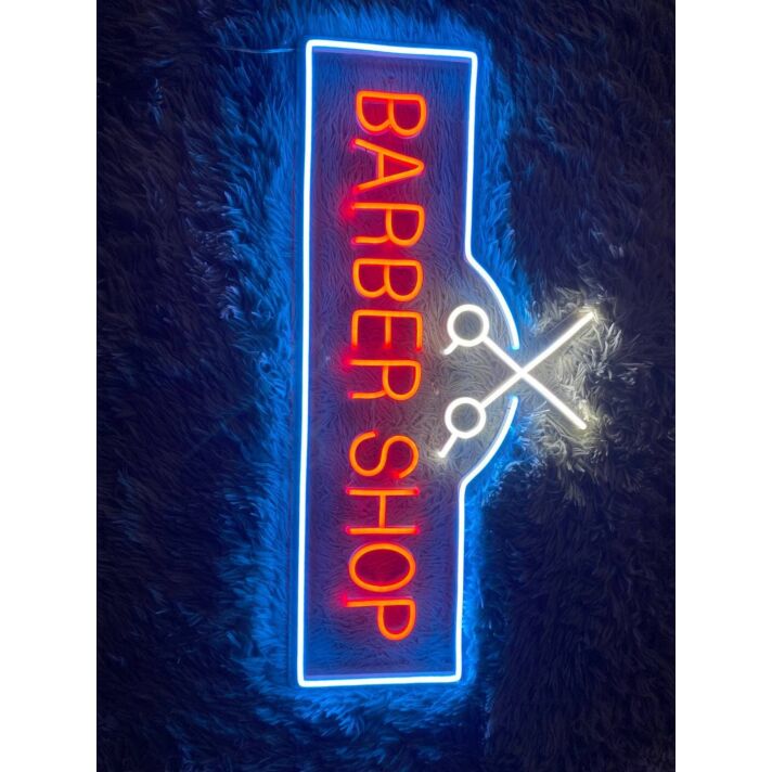 Welcome Spa Deco Barber Led Neon Light Barbershop Wall Art Decors
