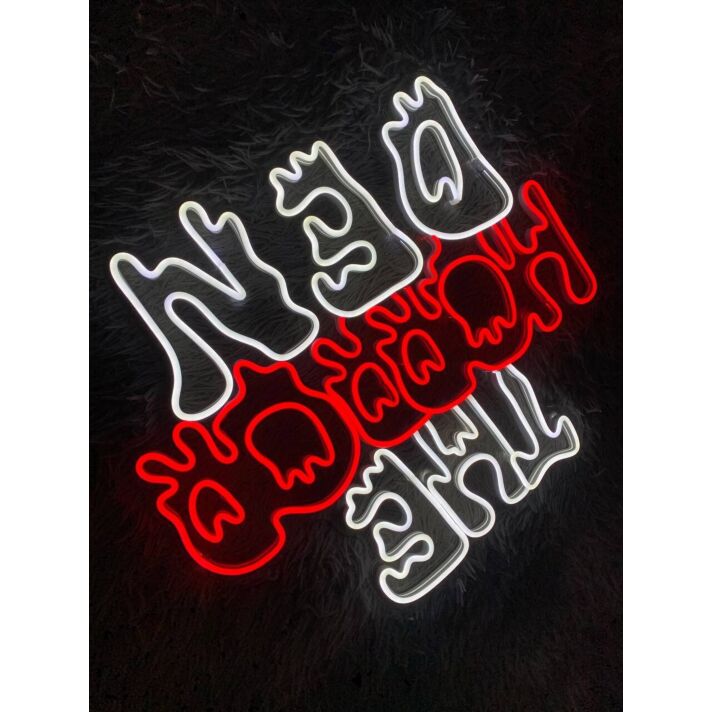 The Horror Den Led Neon Sign Quote Neon Led Sign Quote Pub Bar Hanging Led Neon Sign