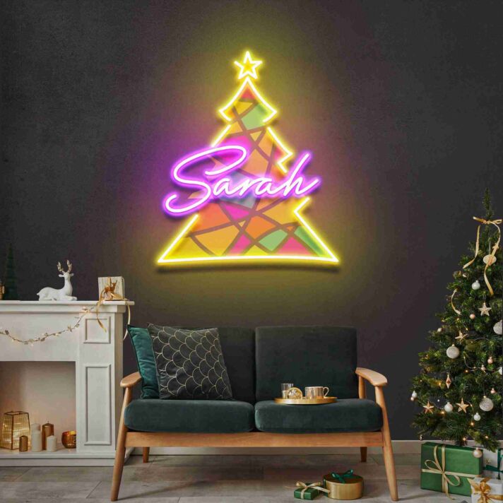 Christmas Decor Indoor Led Uv Neon Sign Teenage Girl Christmas Gift