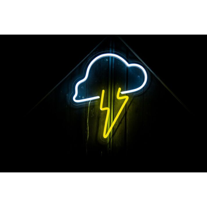 Storm Cloud Sign Neon Sign