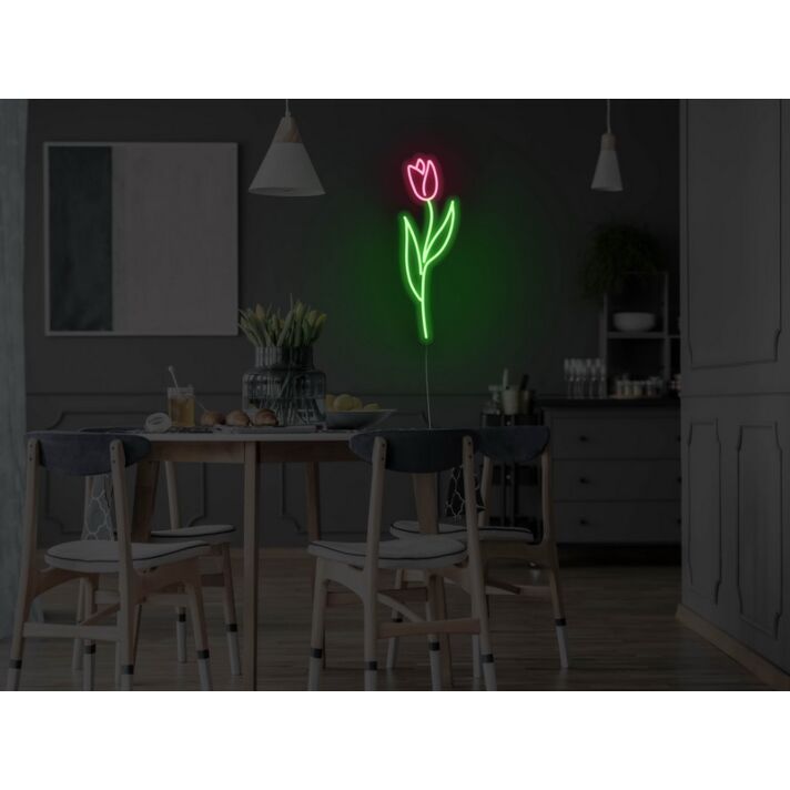 Tulip Version 2 Neon Sign