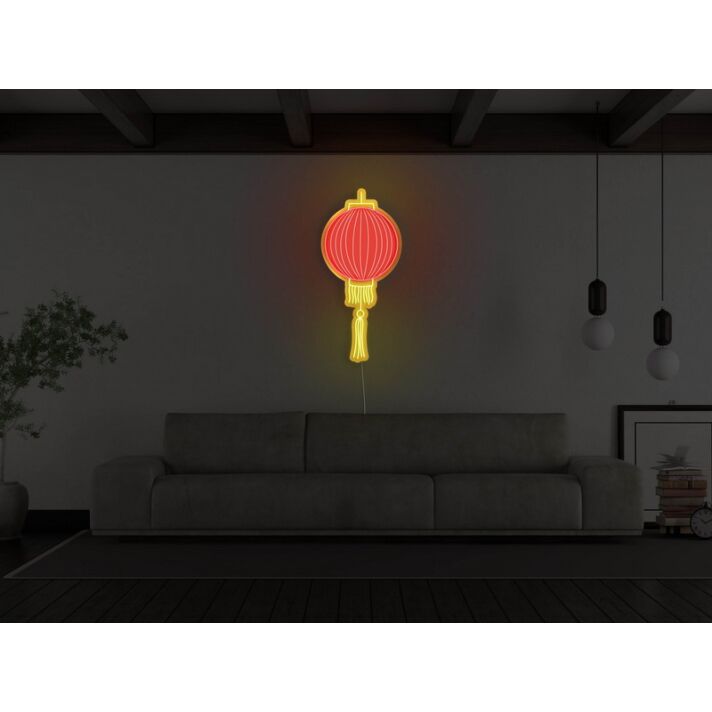Chinese Lantern Neon Sign