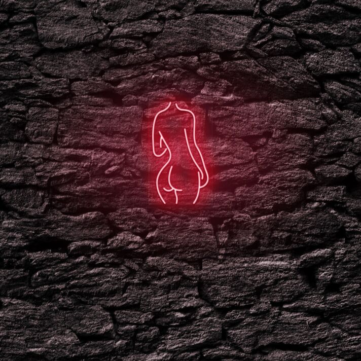 Sexy Lady (Back) LED Neon Sign