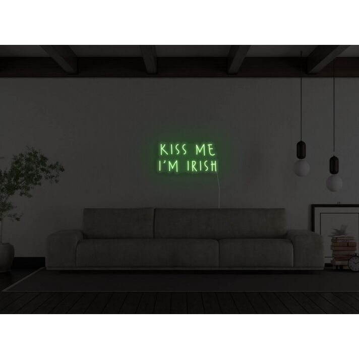 Kiss Me Im Irish Neon Sign