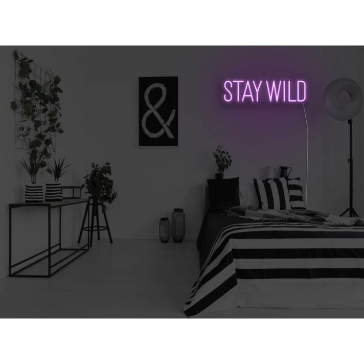 Stay Wild Neon Sign