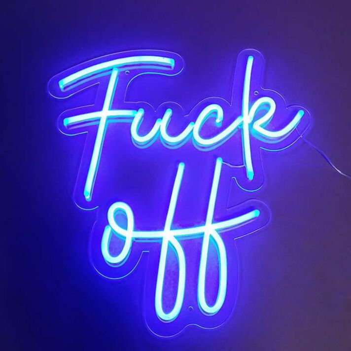 Fck Off 1 Neon Sign