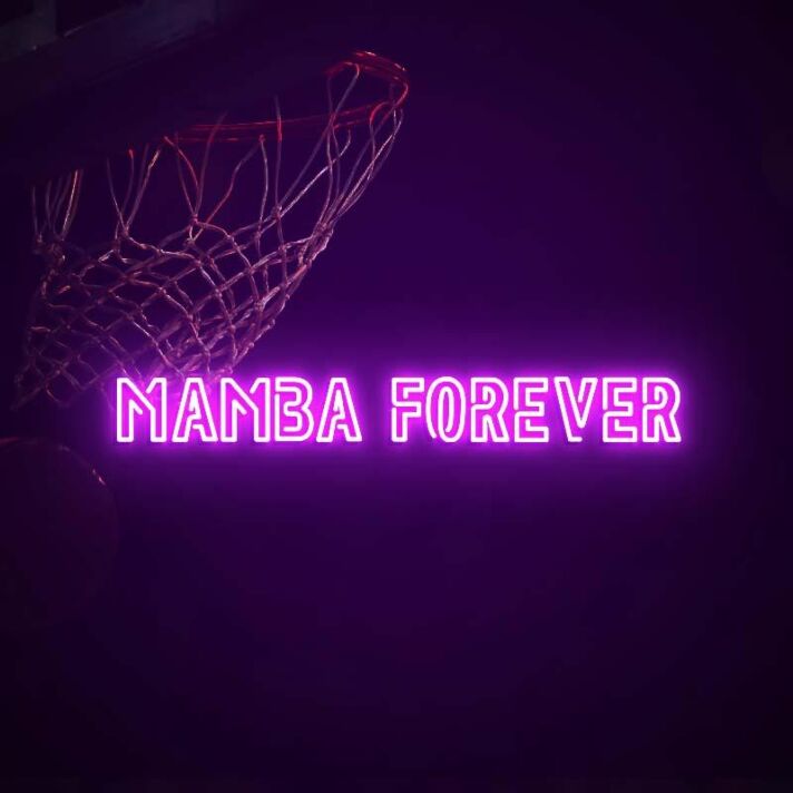 Mamba Forever Neon Sign