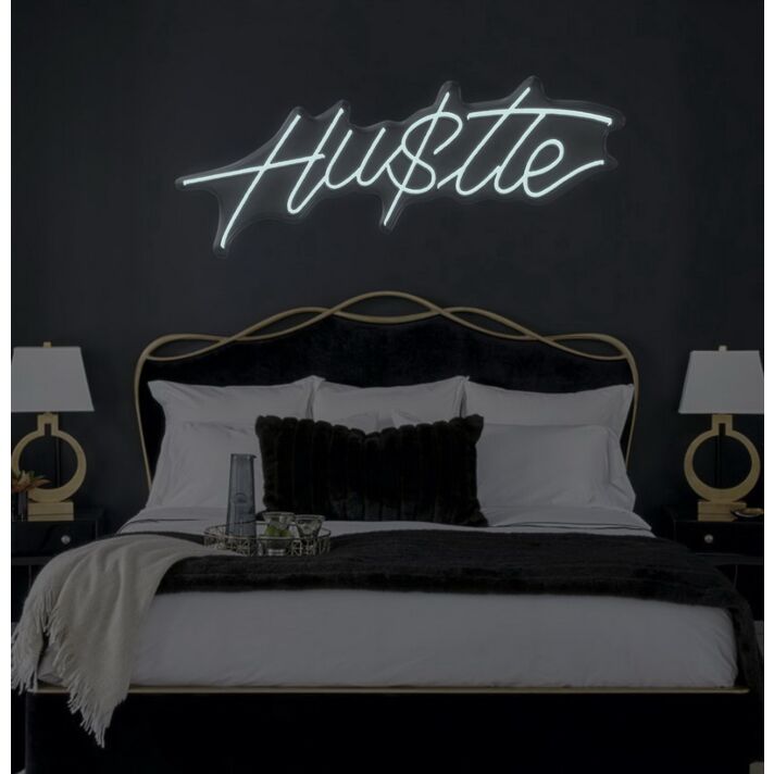 Hustle Neon Sign