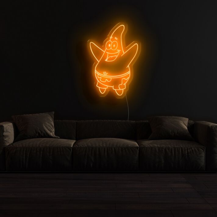 Spongebob Patrick Star Neon Sign