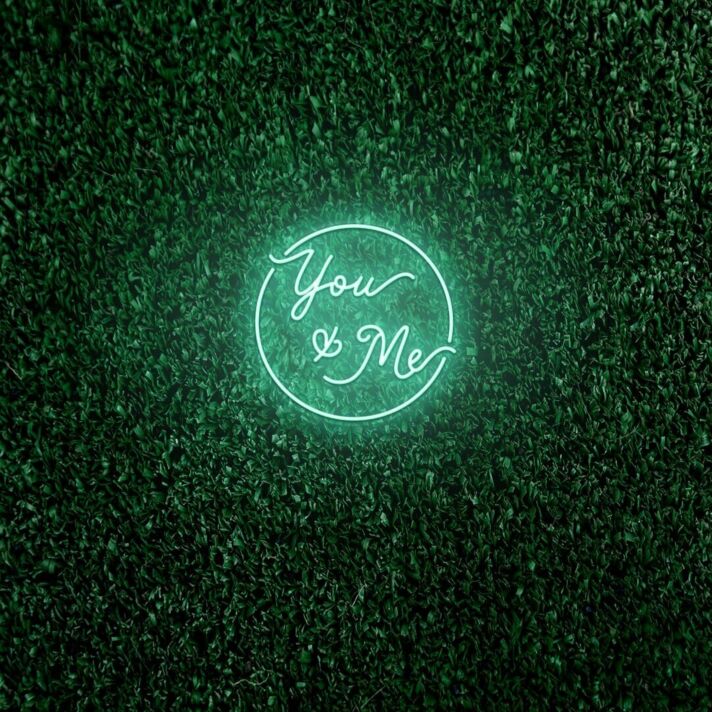 You & Me LED Neon Sign