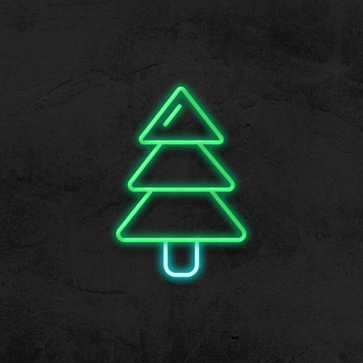 Christmas Tree Neon Sign