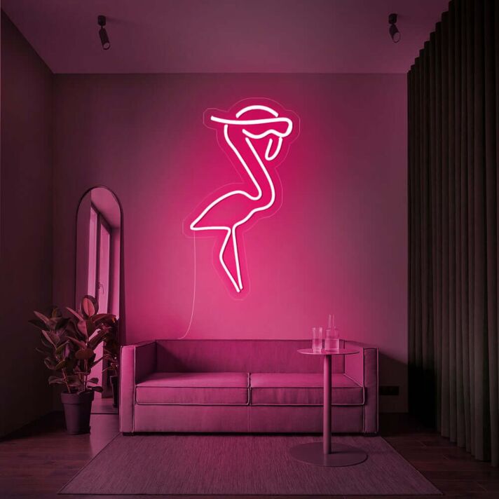 Cool Flamingo Neon Sign